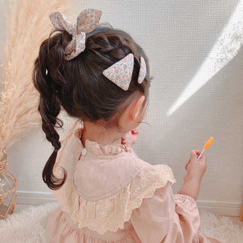 リバティミニシュシュ2点セットNo.3 ベビー・キッズ 売れ筋 LIBERTY x