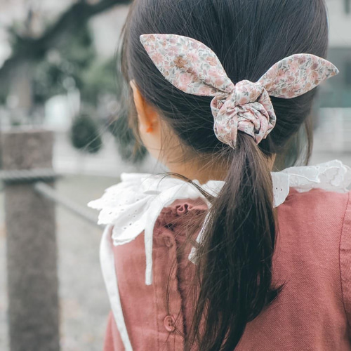 Liberty ハンドメイド・手芸 リバティ ハンドメイド シュシュとヘアゴム 55