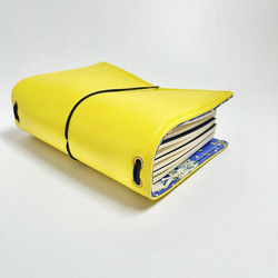 A6 サイズ システム手帳カバートラベラーズノートカバー手帳カバー合皮レザーUNICORNS 5枚目の画像