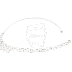 PDT-2553-R【1個入り】チョーカーのネックレス,Round Choker Collar Necklace 4枚目の画像