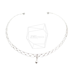 PDT-2554-R【1個入り】チョーカーのネックレス,Round Choker Collar Necklace 1枚目の画像