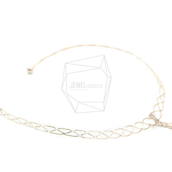 PDT-2555-G【1個入り】チョーカーのネックレス,Round Choker Collar Necklace 5枚目の画像