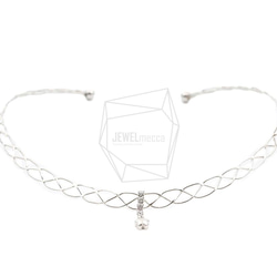 PDT-2555-R【1個入り】チョーカーのネックレス,Round Choker Collar Necklace 2枚目の画像