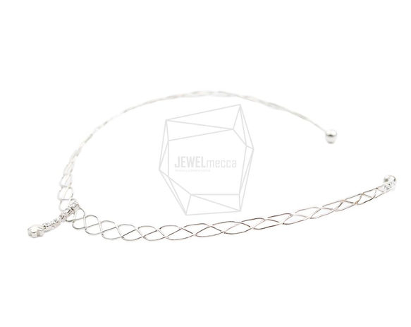 PDT-2555-R【1個入り】チョーカーのネックレス,Round Choker Collar Necklace 4枚目の画像