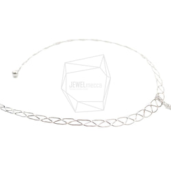 PDT-2555-R【1個入り】チョーカーのネックレス,Round Choker Collar Necklace 5枚目の画像