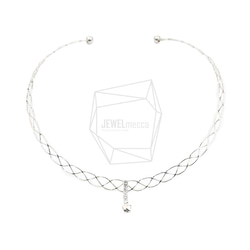 PDT-2555-R【1個入り】チョーカーのネックレス,Round Choker Collar Necklace 1枚目の画像