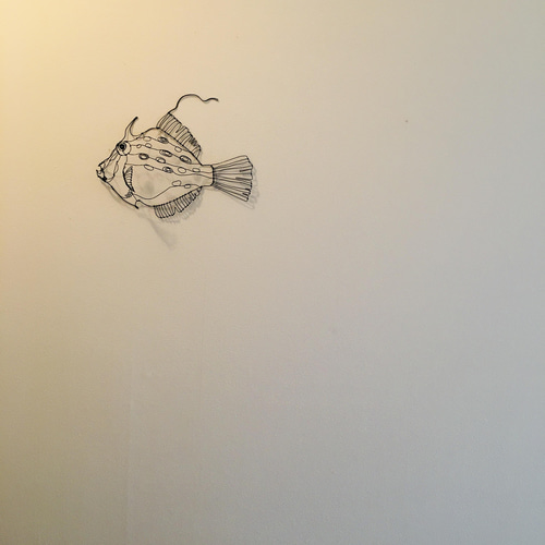 ワイヤーアート ワイヤークラフト 魚 さかな マルハギ【受注制作 ワイヤーアート ワイヤークラフト 魚 さかな マルハギ【受注制作