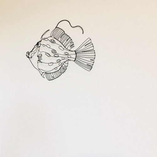 ワイヤーアート ワイヤークラフト 魚 さかな マルハギ【受注制作