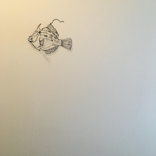 ワイヤーアート ワイヤークラフト 魚 さかな マルハギ【受注制作