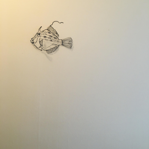 ワイヤーアート ワイヤークラフト 魚 さかな マルハギ【受注制作 ワイヤーアート ワイヤークラフト 魚 さかな マルハギ【受注制作