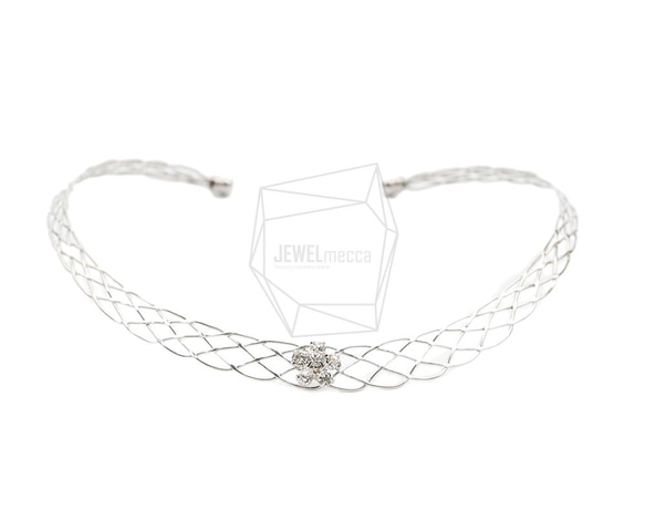 PDT-2557-R【1個入り】チョーカーのネックレス,Round Choker Collar Necklace 2枚目の画像