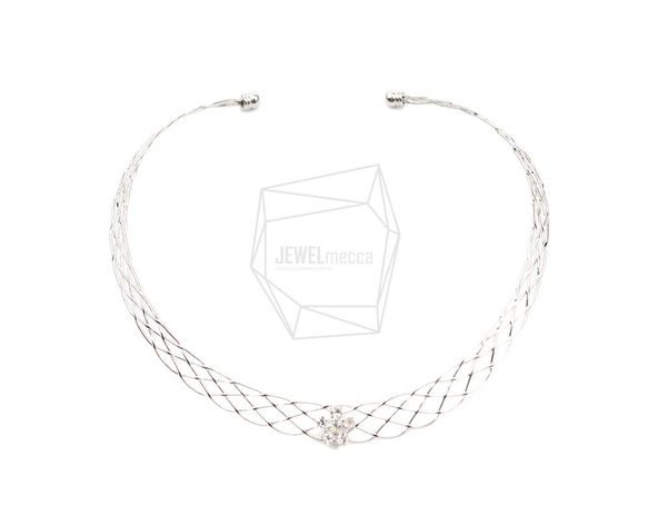 PDT-2557-R【1個入り】チョーカーのネックレス,Round Choker Collar Necklace 1枚目の画像