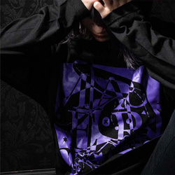 MASTERPRISM USAGI×BLACK×PURPLE プリントTシャツ ビッグサイズ おしゃれ ユニセックス 14枚目の画像