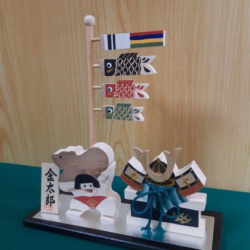 子供の日 兜 鯉のぼり 飾 大谷翔平 端午の節句/金太郎と飾り兜