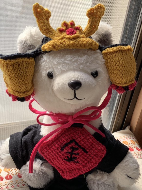 大きめ 子供の日 兜 五月人形 端午の節句 ハンドメイド 猫 犬 ハンドメイド