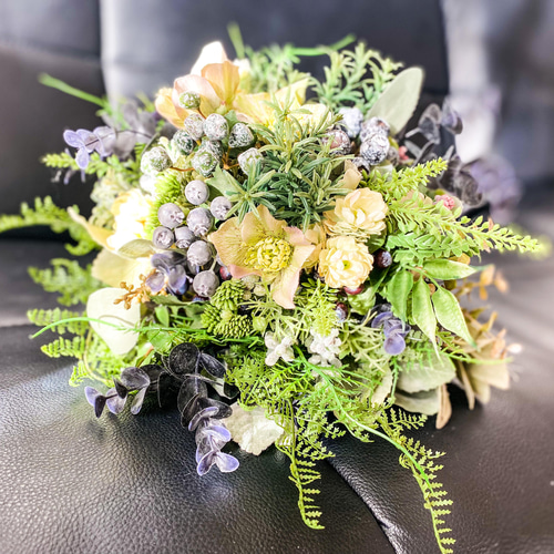 アーティフィシャルブーケ ＊＊クリスマスローズ・ローズマリー