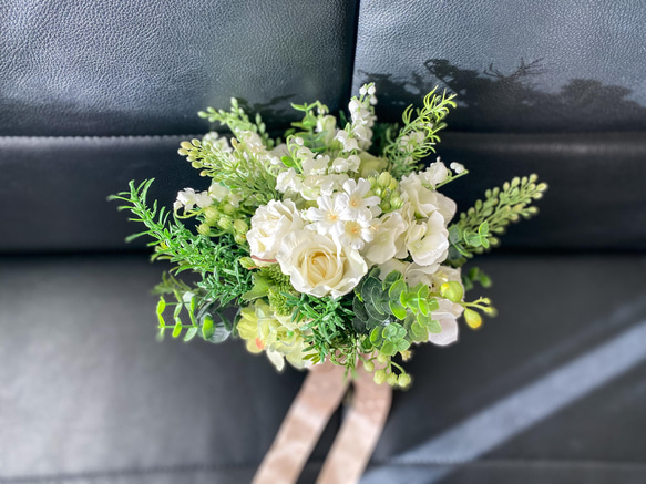 アーティフィシャルブーケ　＊＊すずらんとローズのbouquet＊＊ 9枚目の画像