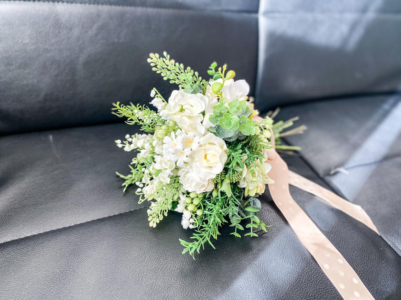 アーティフィシャルブーケ　＊＊すずらんとローズのbouquet＊＊ 6枚目の画像