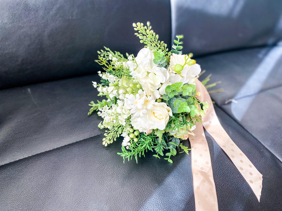 アーティフィシャルブーケ　＊＊すずらんとローズのbouquet＊＊ 8枚目の画像