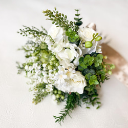 アーティフィシャルブーケ　＊＊すずらんとローズのbouquet＊＊ 1枚目の画像