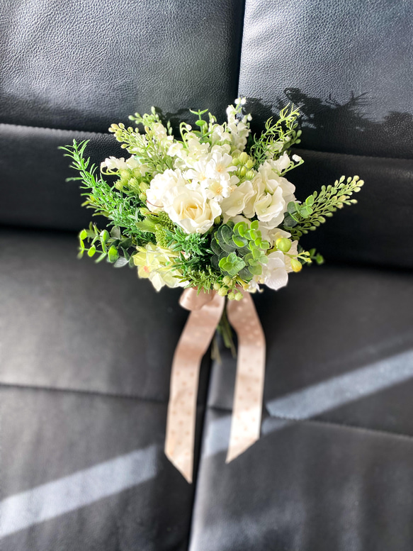 アーティフィシャルブーケ　＊＊すずらんとローズのbouquet＊＊ 10枚目の画像