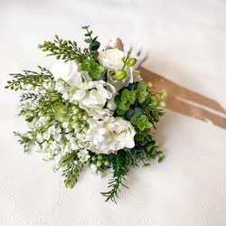 アーティフィシャルブーケ　＊＊すずらんとローズのbouquet＊＊ 4枚目の画像