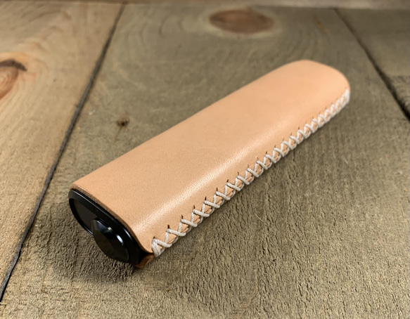 手縫い IQOS ILUMA ONE 本革 ナチュラル 栃木レザー使用 手縫い IQOS ILUMA ONE 本革 ナチュラル 栃木レザー使用