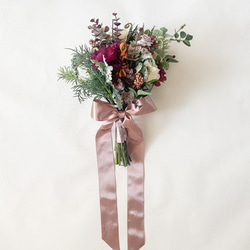 アーティフィシャルブーケ　＊＊イングリッシュローズをたくさん使ったbouquet＊＊ 4枚目の画像