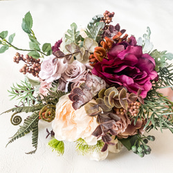 アーティフィシャルブーケ　＊＊イングリッシュローズをたくさん使ったbouquet＊＊ 1枚目の画像