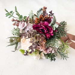 アーティフィシャルブーケ　＊＊イングリッシュローズをたくさん使ったbouquet＊＊ 5枚目の画像