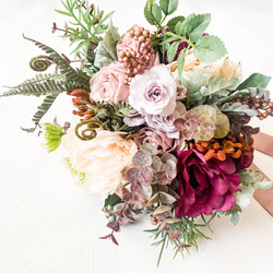 アーティフィシャルブーケ　＊＊イングリッシュローズをたくさん使ったbouquet＊＊ 6枚目の画像