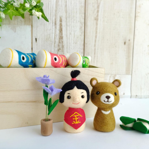 羊毛フェルト ゼスプリ 5体セット 羊毛フェルト ゼスプリ 5体セット