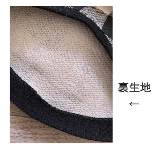 ハンドメイド犬服M+モノトーンギンガムチェックシンプル ペット服