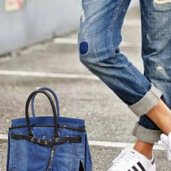 ライダースジャケットリメイクバッグ トートバッグ mayunayumi 通販