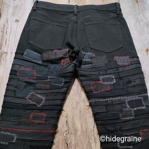 Culture Patchwork Long Pants #2 (Dark Black) 9月19日（日）発売！