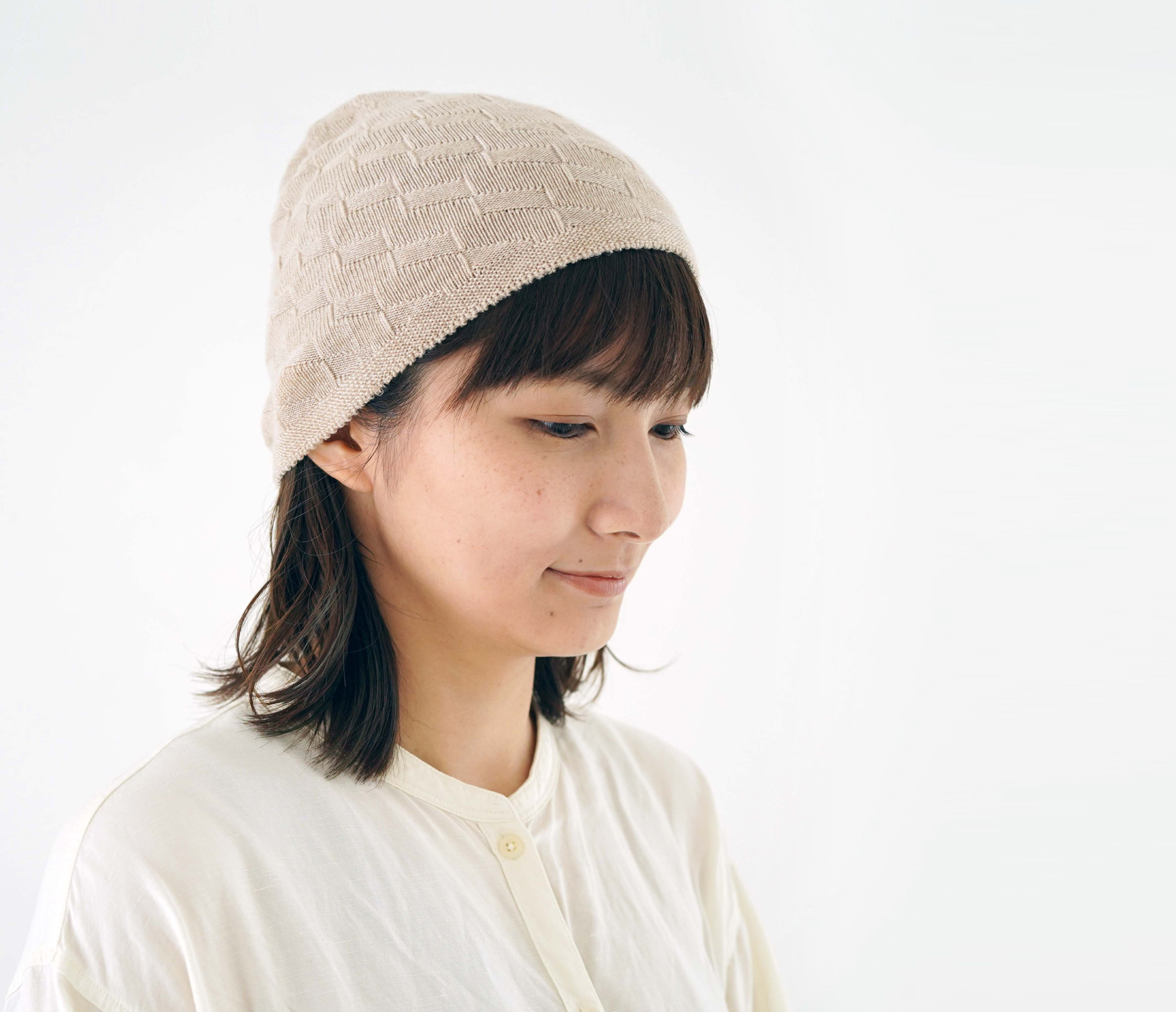 シルク FILIPPI 帽子 ビーニー FABIANA スパンコール カシミヤ