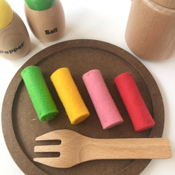 まきまきくん】フェルト棒 フェルトままごと おままごと 具材 ぽっとん