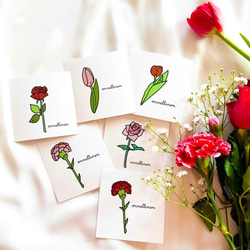 しあわせを届けるカード<春の花>バラ 4枚目の画像