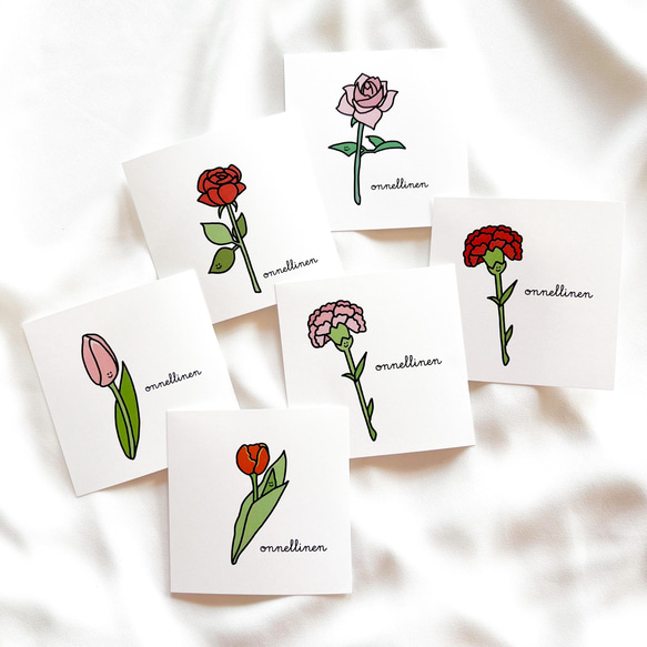 しあわせを届けるカード<春の花>バラ 5枚目の画像