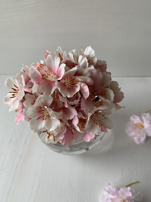 ☆おうちでお花見☆  − 桜　− 枯れない水換え不要 4枚目の画像