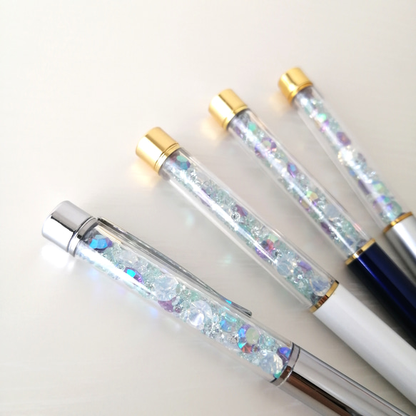 大人気【キラキラジュエリービーズボールペン】 キラキラ ジュエル
