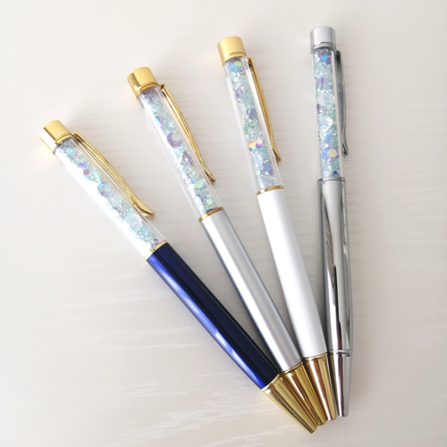 大人気【キラキラジュエリービーズボールペン】 キラキラ ジュエル