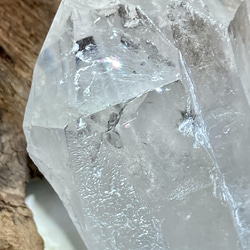 夫婦水晶✨ レインボー　クリスタル　ポイント　ラフストーン 3枚目の画像