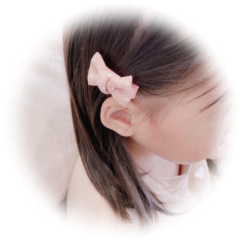 Hana　ベビーヘアクリップ　キッズヘアクリップ　ヘアゴム Hana ベビーヘアクリップ キッズヘアクリップ ヘアゴム 楽天市場