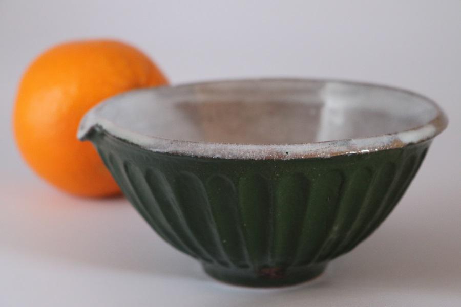 鎬（しのぎ）入り片口形小鉢５客組(作品番号S-083)