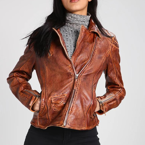羊革ワックスライダージャケット Sheep Leather Waxed Jacket 