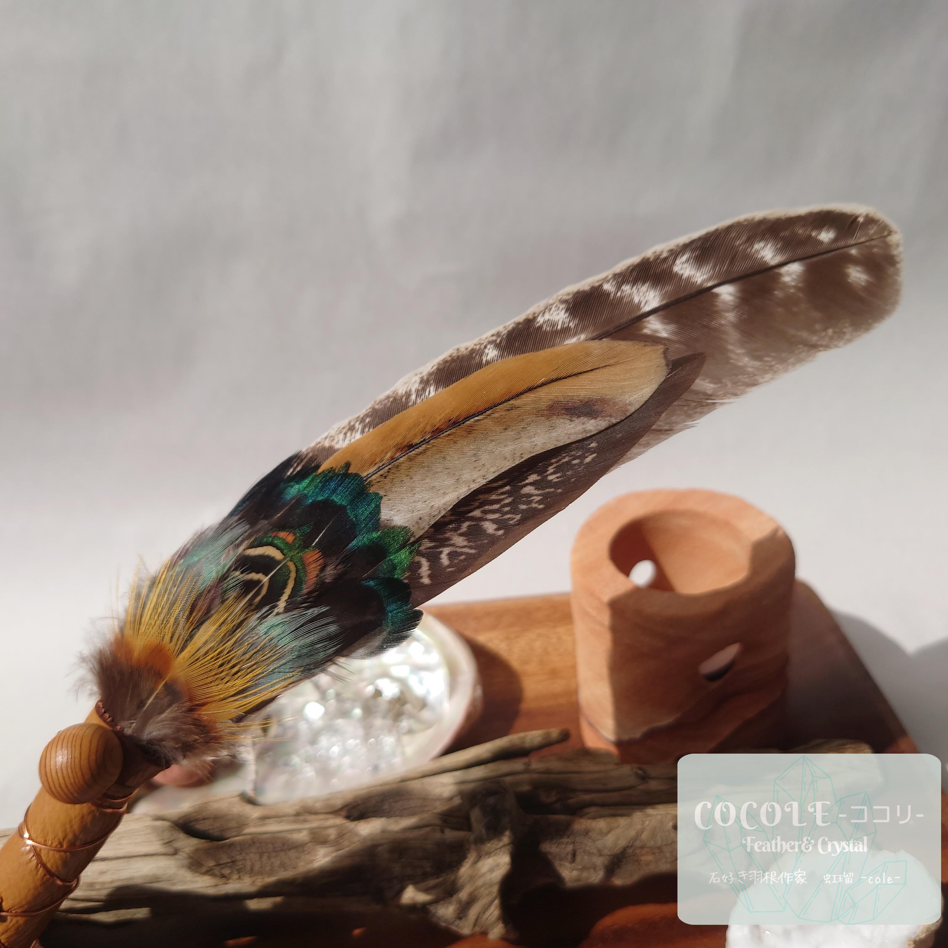 スマッジングフェザーワンド / Smudge Feather Fan