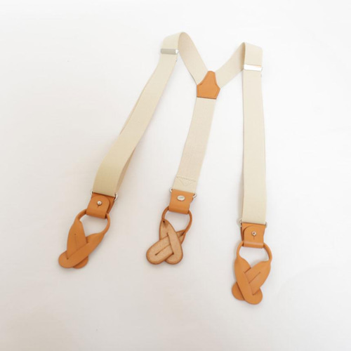 30mm Classic Suspender beigeクラシックサスペンダーベージュ