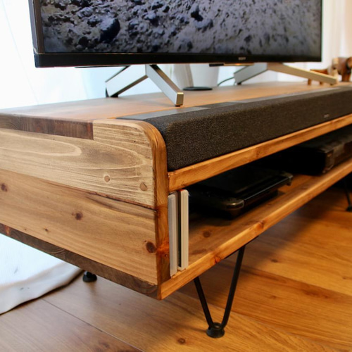 オーダー対応 サウンドバー埋め込み テレビ台 テレビ台・テレビボード