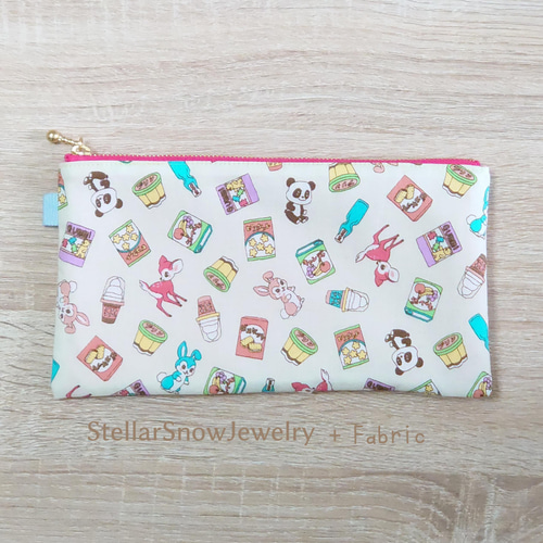 ふつうの！ペンケース〈レトロポップ〉ハサミOK！ ペンケース